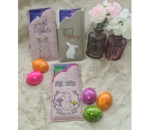 Stickserie ITH - Einsteckhüllen Ostern